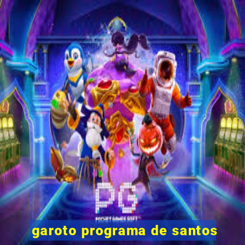 garoto programa de santos